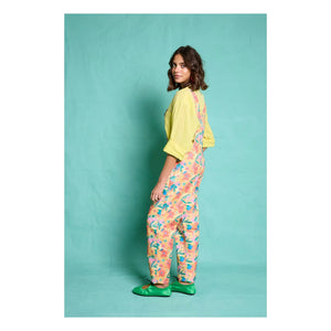Favorite People - Tuscany Floral Pattern Jumpsuit - Women's Collection | Orange