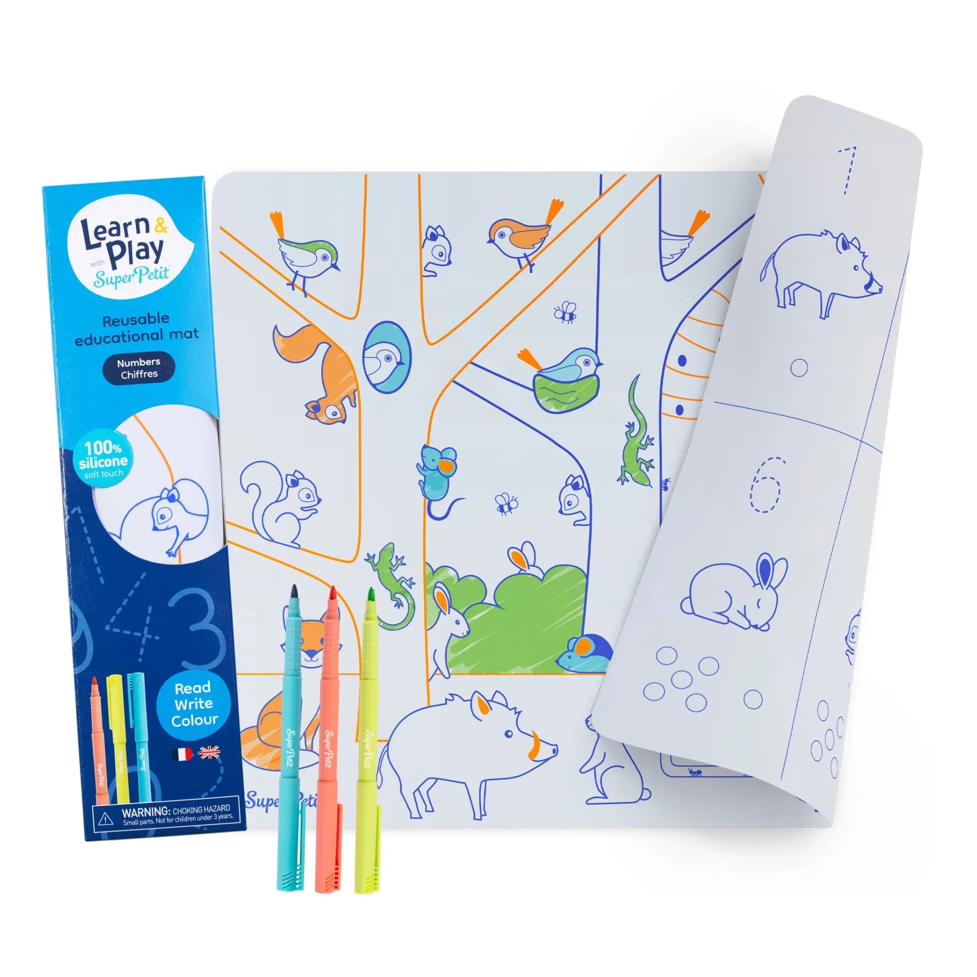 Superpetit - Number Coloring Placemat