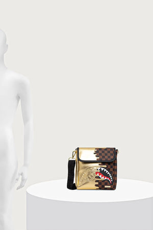 Sprayground - Brown Shark Shoulder Bag in Paris 910B9340NSZ