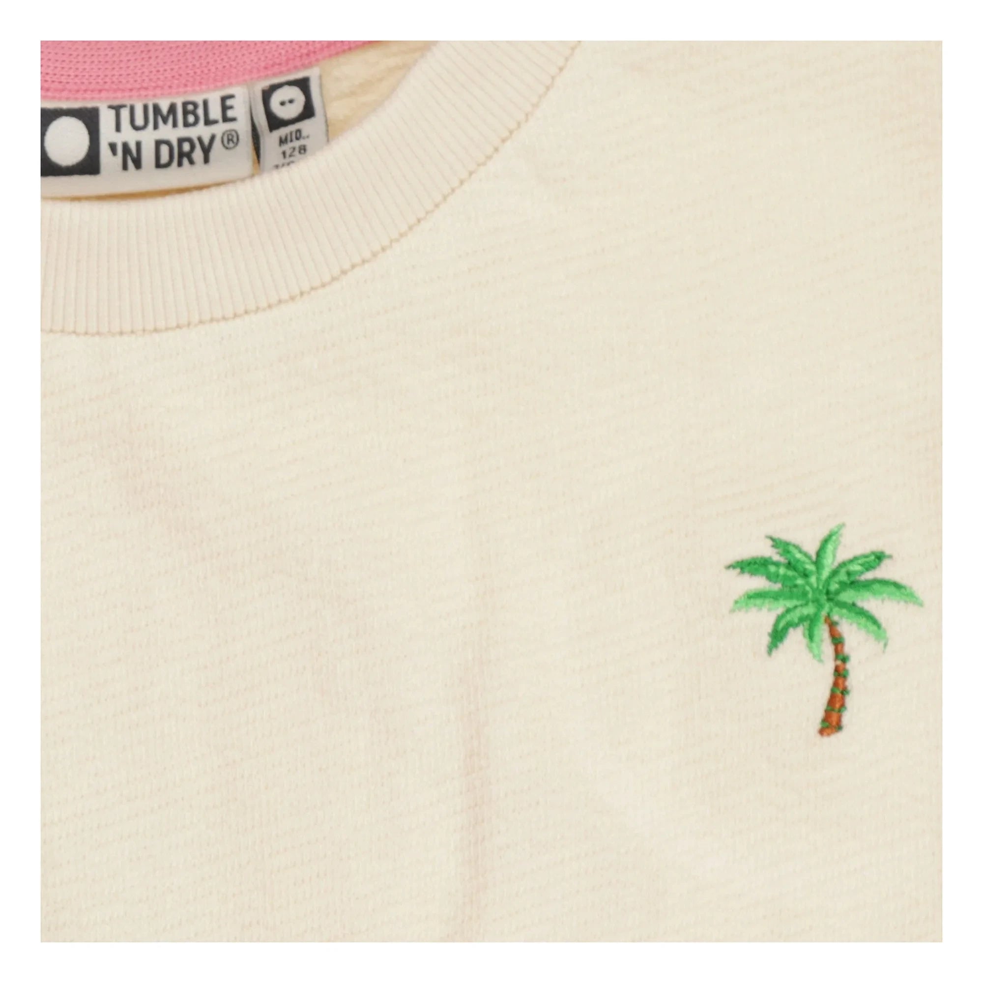 Tumble N'Dry - Oversized Maringa Organic Cotton T-Shirt | Ecru