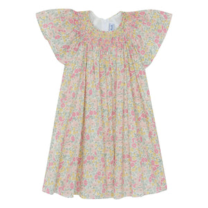 Tartine et Chocolat - Liberty Gathered Dress | Yellow