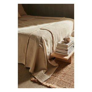 Ferm Living - Off-White Offset Bedspread