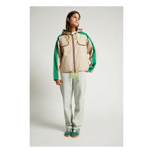 Indee - Colorblock Sunny Jacket | Natural