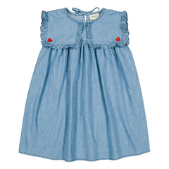 Louis Louise - Célestine Chambray Dress | Light Blue