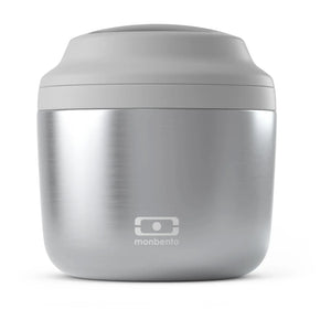 Monbento - MB Element Insulated Bento | Silver Gray