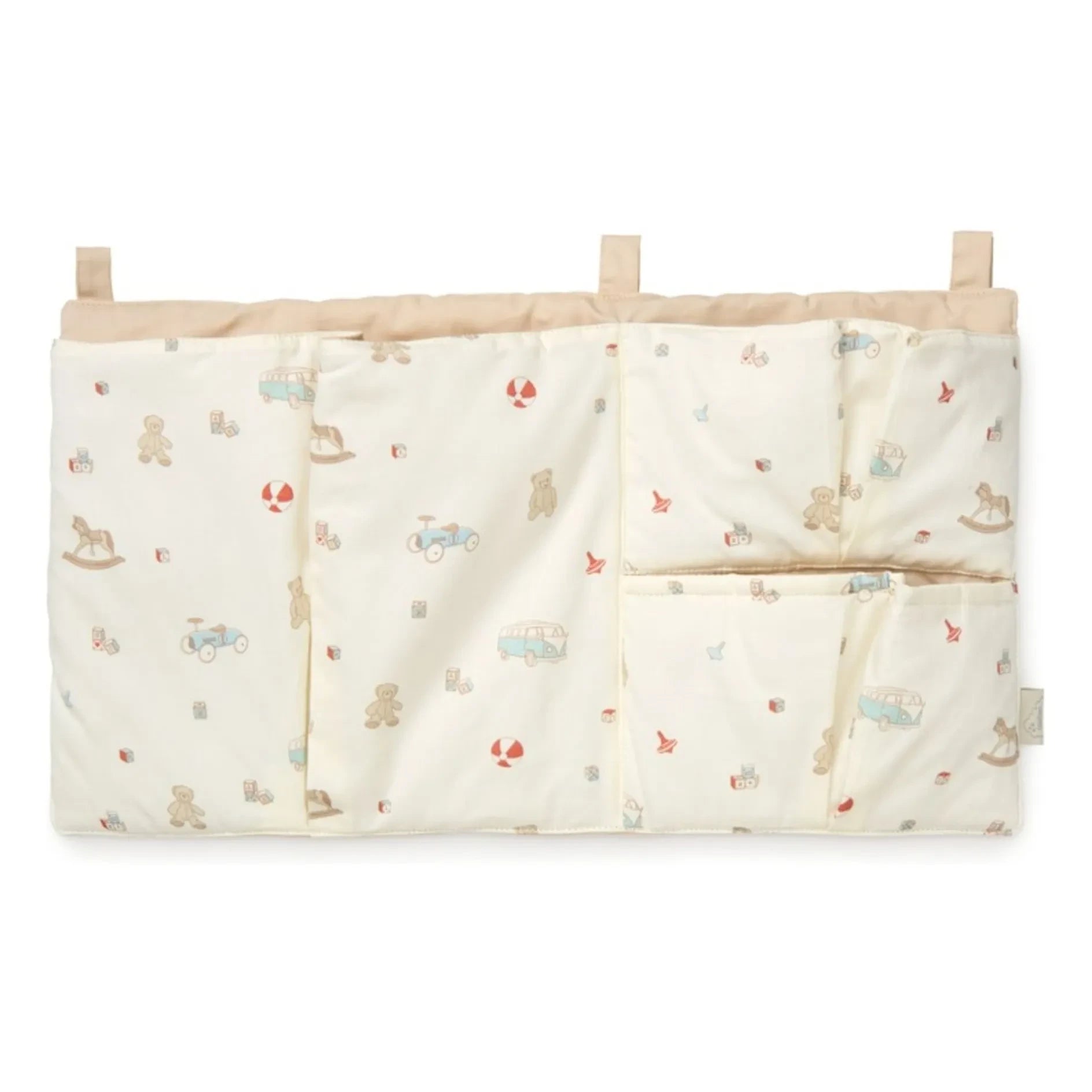 Cam Cam - Vintage Toys Baby Bed Cover | Beige