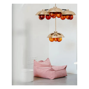 Wigiwama - Velvet Armchair | Pink
