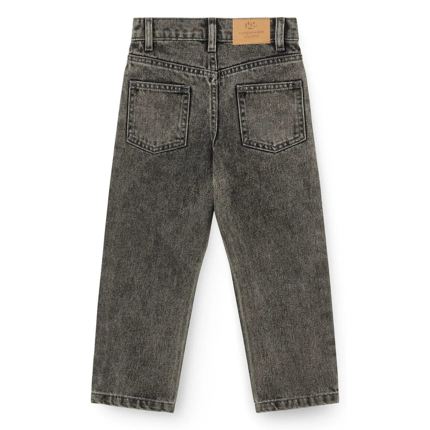 Copenhagen Colors - Organic Cotton Distressed Jean | Dark grey