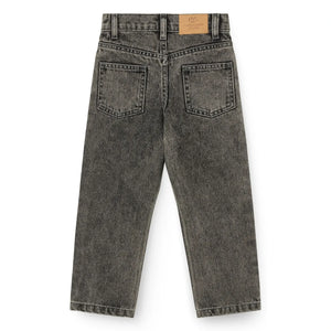 Copenhagen Colors - Organic Cotton Distressed Jean | Dark grey
