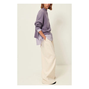 Sessùn - Oliveira Cotton Sweatshirt | Purple