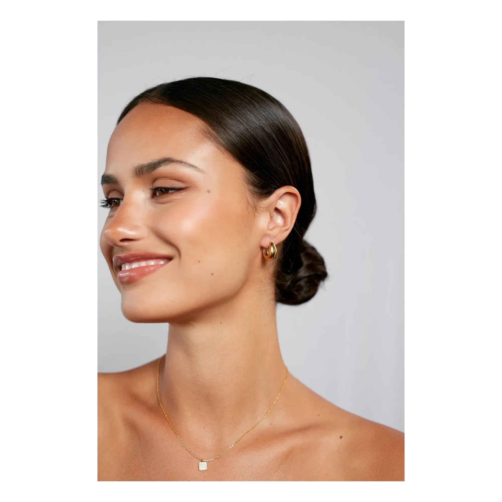 Anni Lu - Petite Curve Earrings | Gold