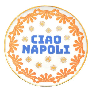 Bitossi - Ciao Napoli Plate | Orange