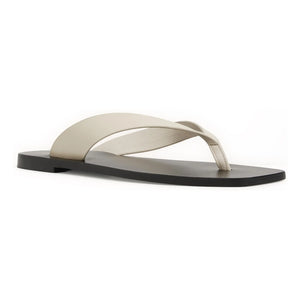 A. Emery - Kinto Two-Tone Sandal | Ecru