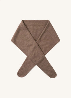 Smallable Kid - Ninon Wool Scarf | Brown