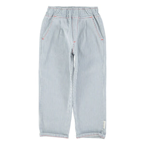 Piupiuchick - Striped Jeans | Blue