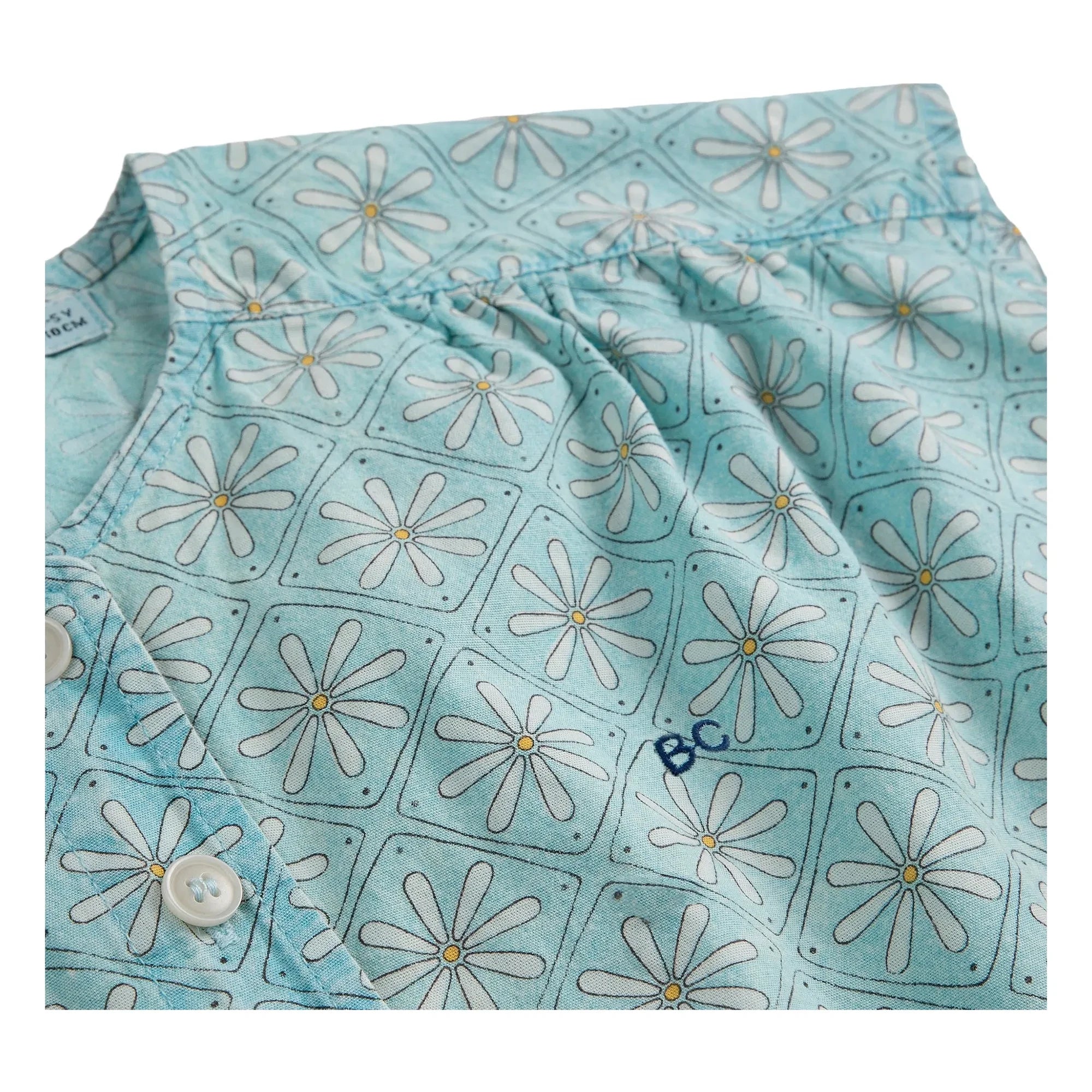 Bobo Choses - Organic Cotton Daisy Top | Light Blue