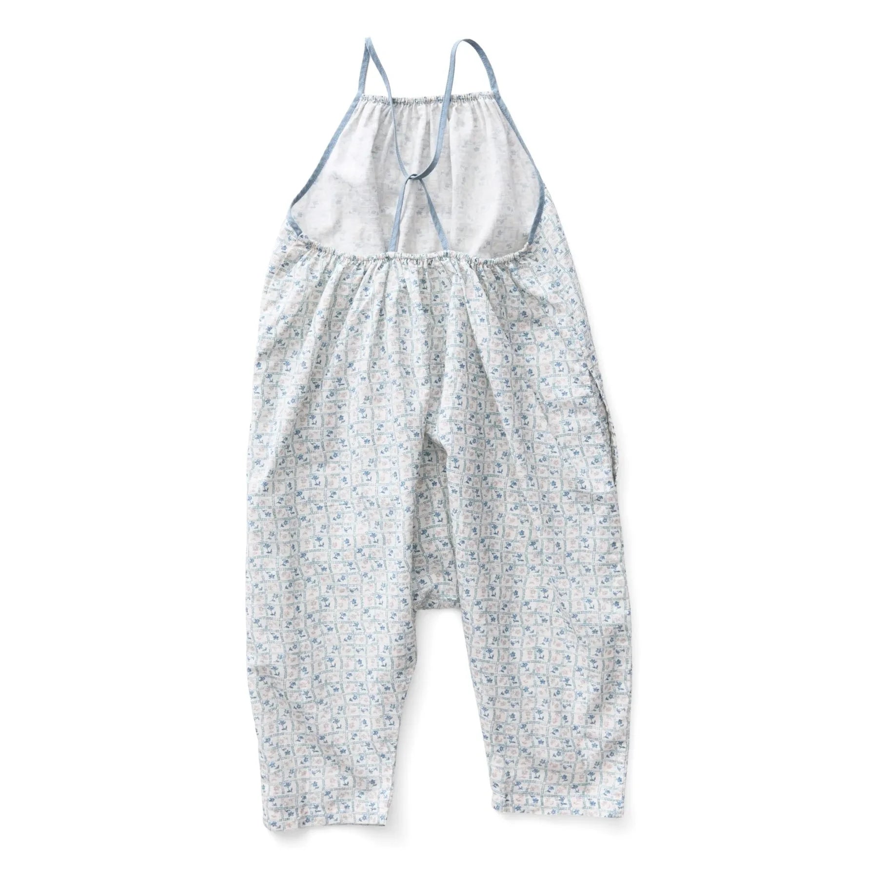 Soor Ploom - Inès Fleurie Organic Cotton Romper | Ecru