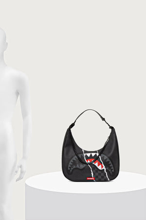 Sprayground - Gray Faux Leather Women's Shoulder Bag 910B9353NSZ
