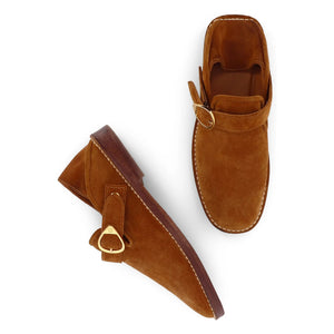 Socque Paris - Lucca Süet Loaferler | Camel
