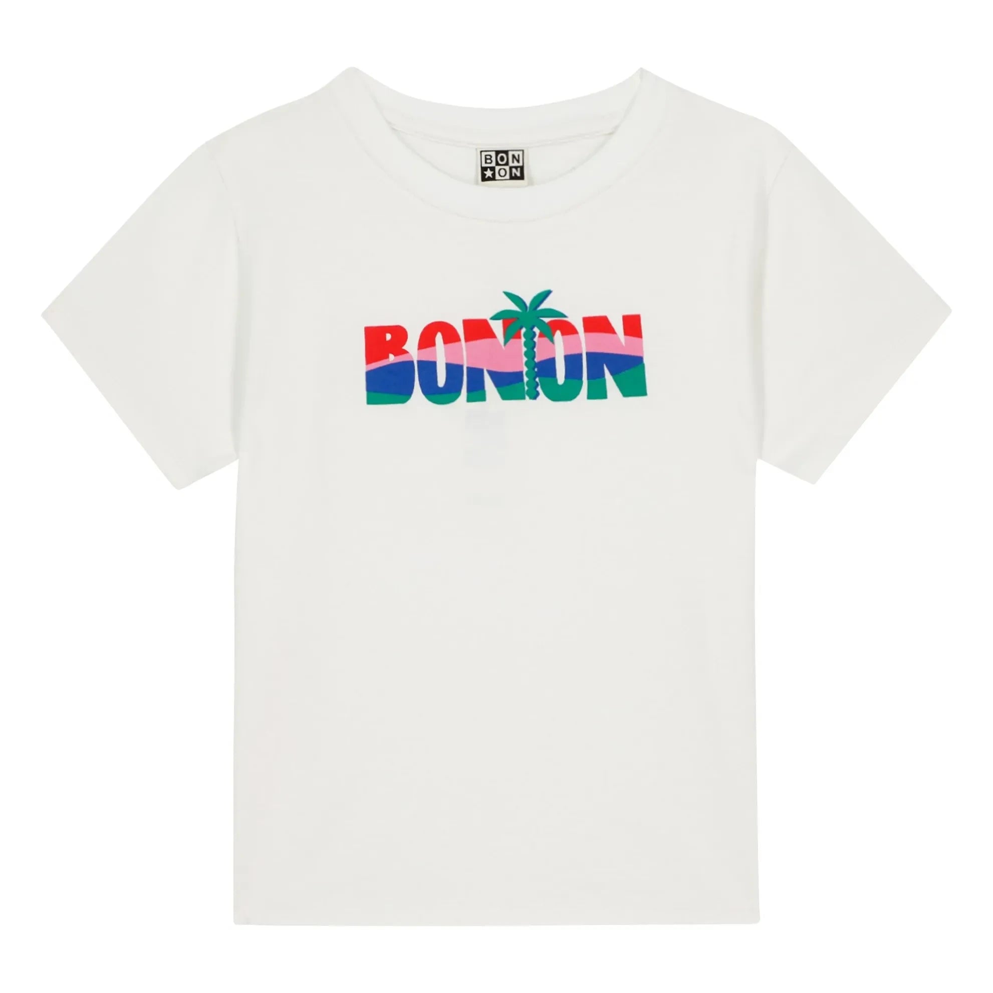 Bonton - Tuba Palm T-Shirt | Ecru