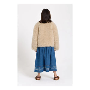 Hundred Pieces - Lucky Fur Jacket | Beige