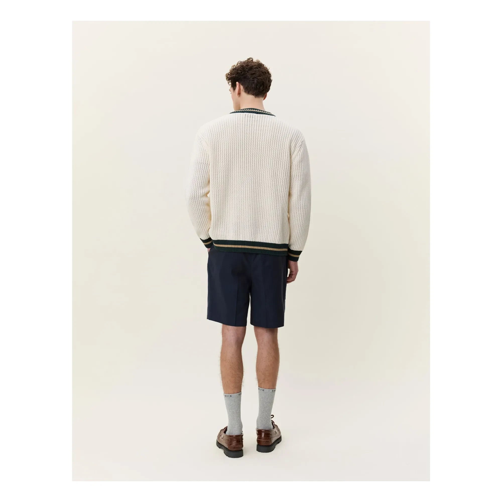 Les Deux - Off White Knit Cardigan