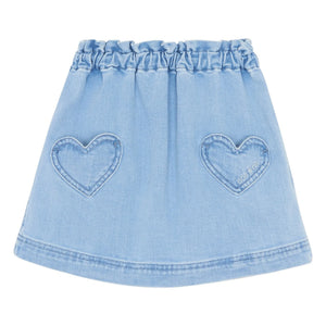 Bonton - Douchka Denim Skirt | Light Blue