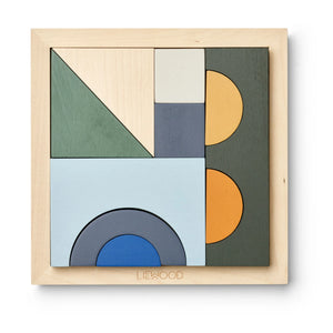 Liewood - Ishan Wooden Puzzle | Green