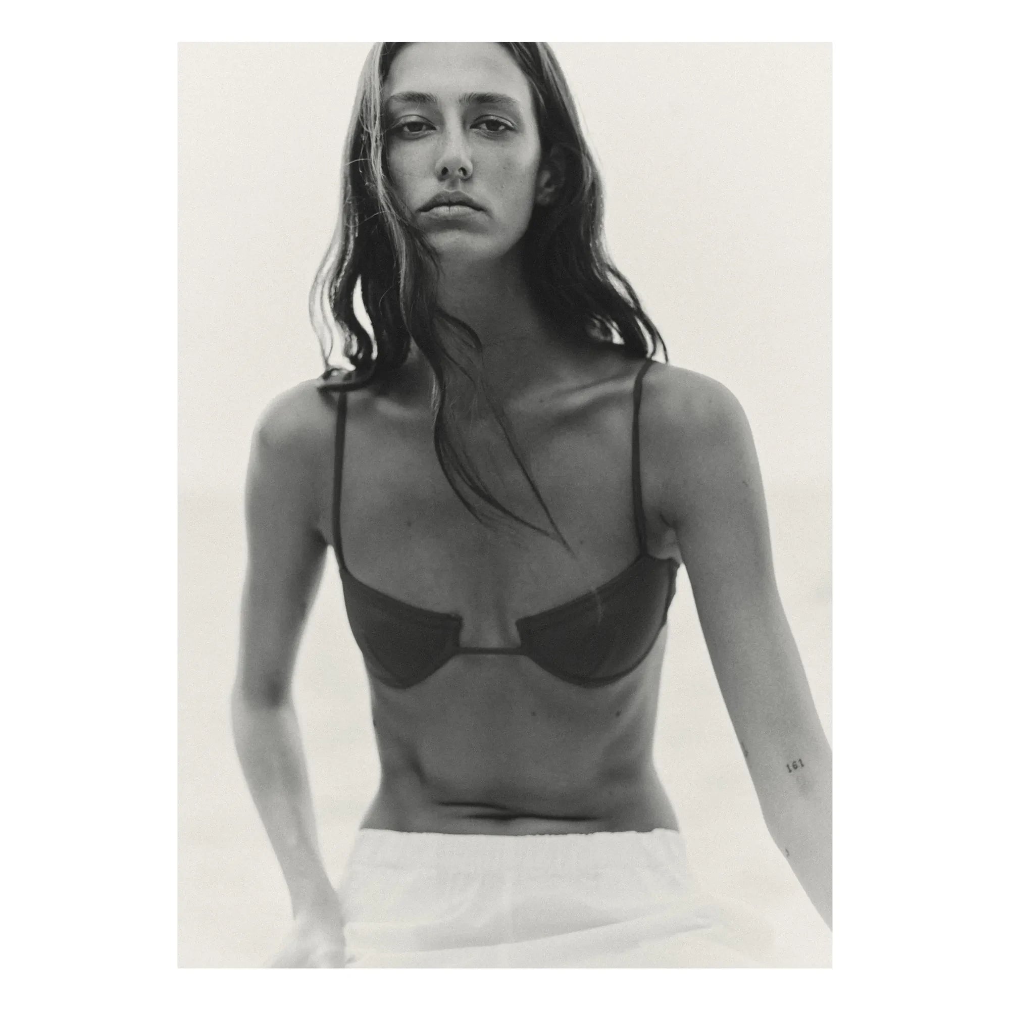 Vanessa Sposi - Dolgusuz Kup Jersey Üst | Siyah
