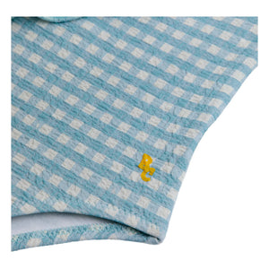 Bobo Choses - Vichy One-Piece Swimsuit | Light Blue
