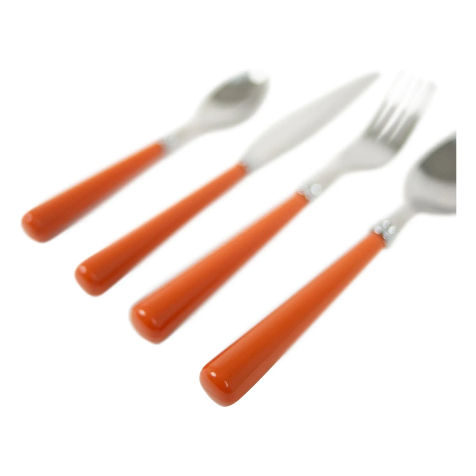 Olsson & Jensen - Lotta Cutlery Set - 24-Piece Set | Orange