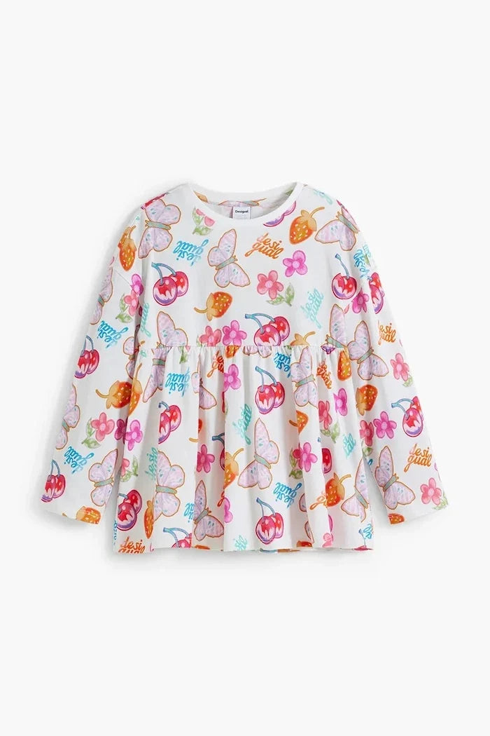 Desigual Uzun Kollu Çocuk Bluzu