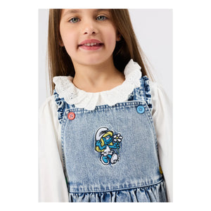 Goldie + Ace - Denim Elbise - Goldie + Ace x Schtroumpfs | Mavi
