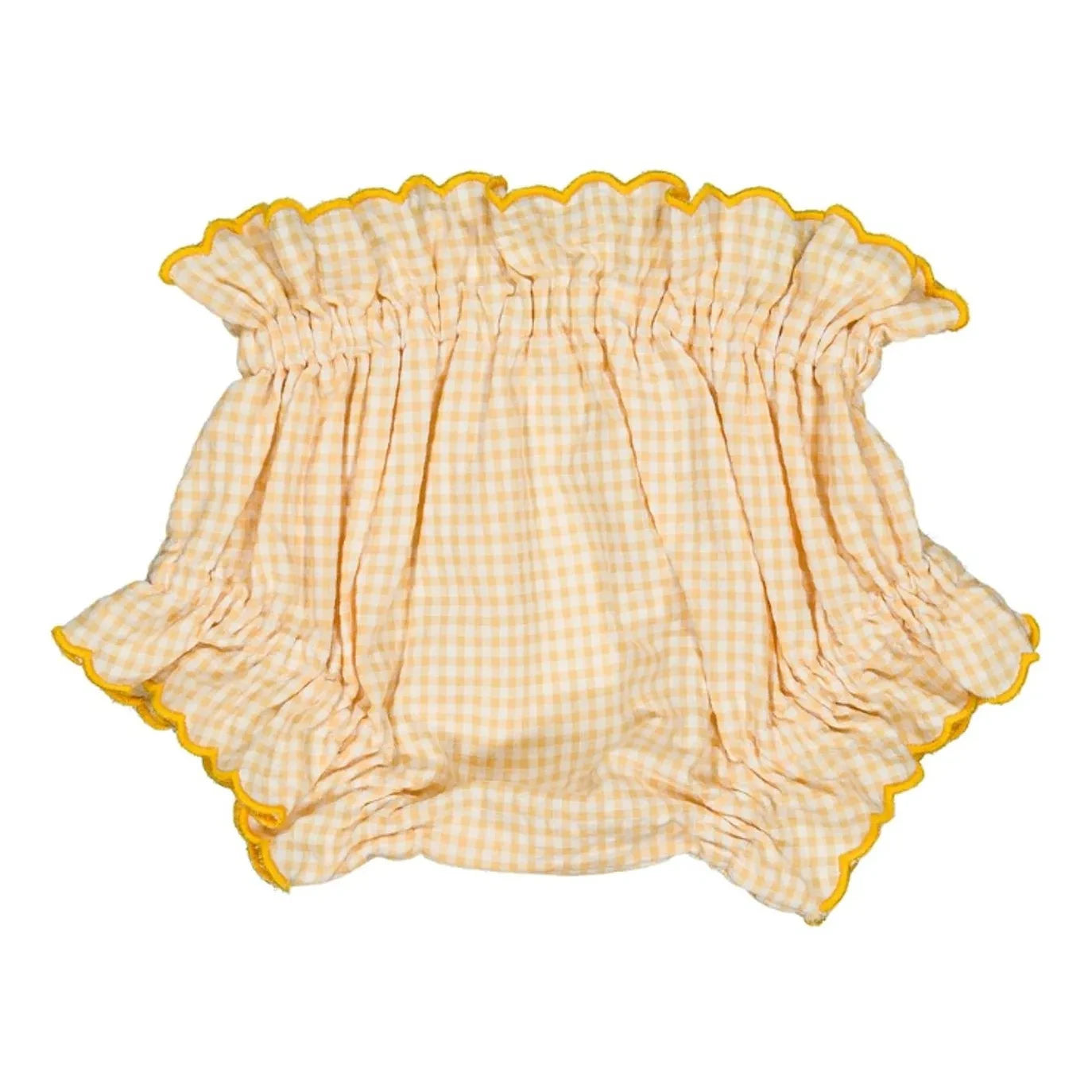 Loir - Leonor Vichy Organic Cotton Bloomer | Yellow