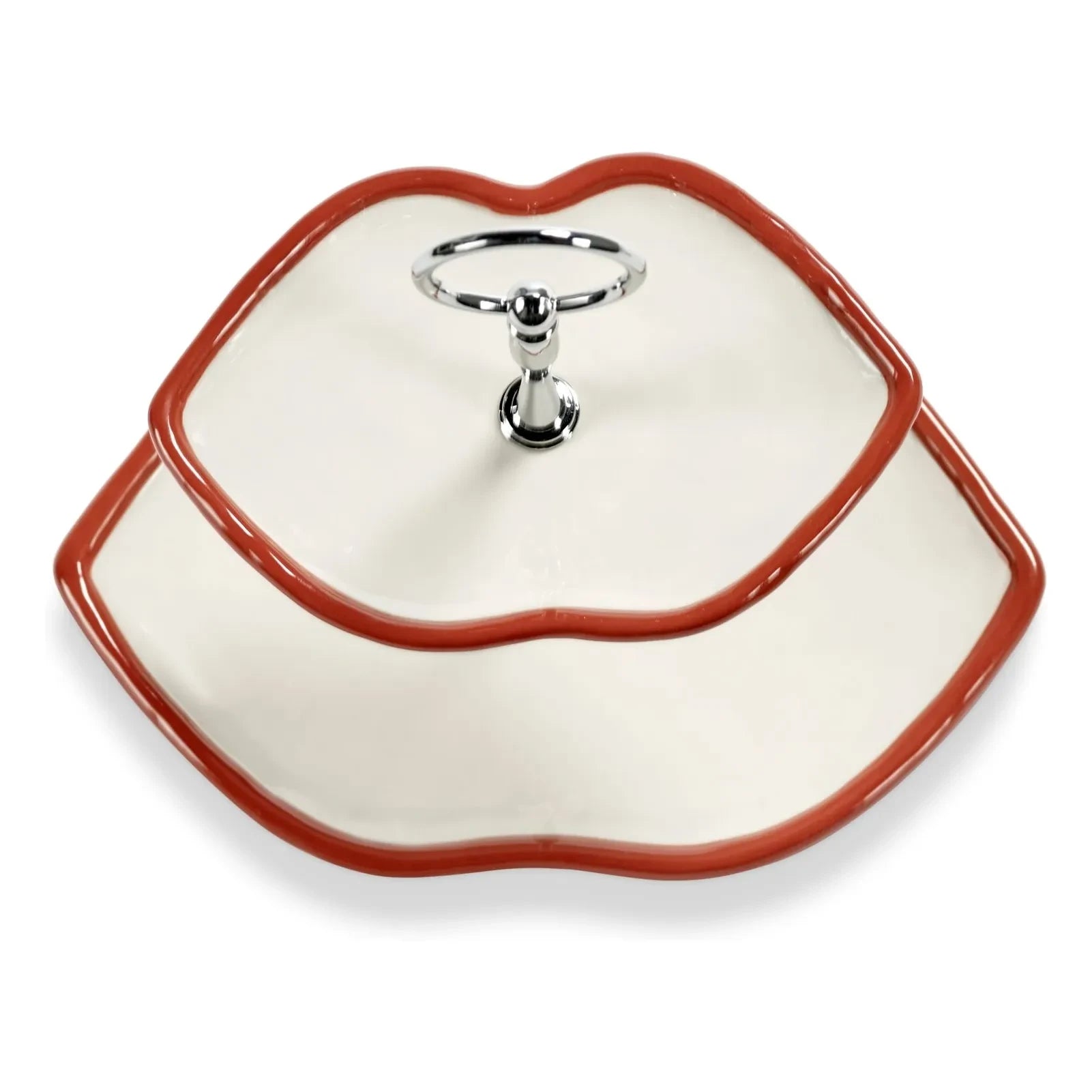 Serax - Double-layer Cake Stand, Wouters & Hendrix | Red