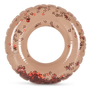 Konges Sløjd - Glitter Inflatable Float Ø50cm | Dusty Pink