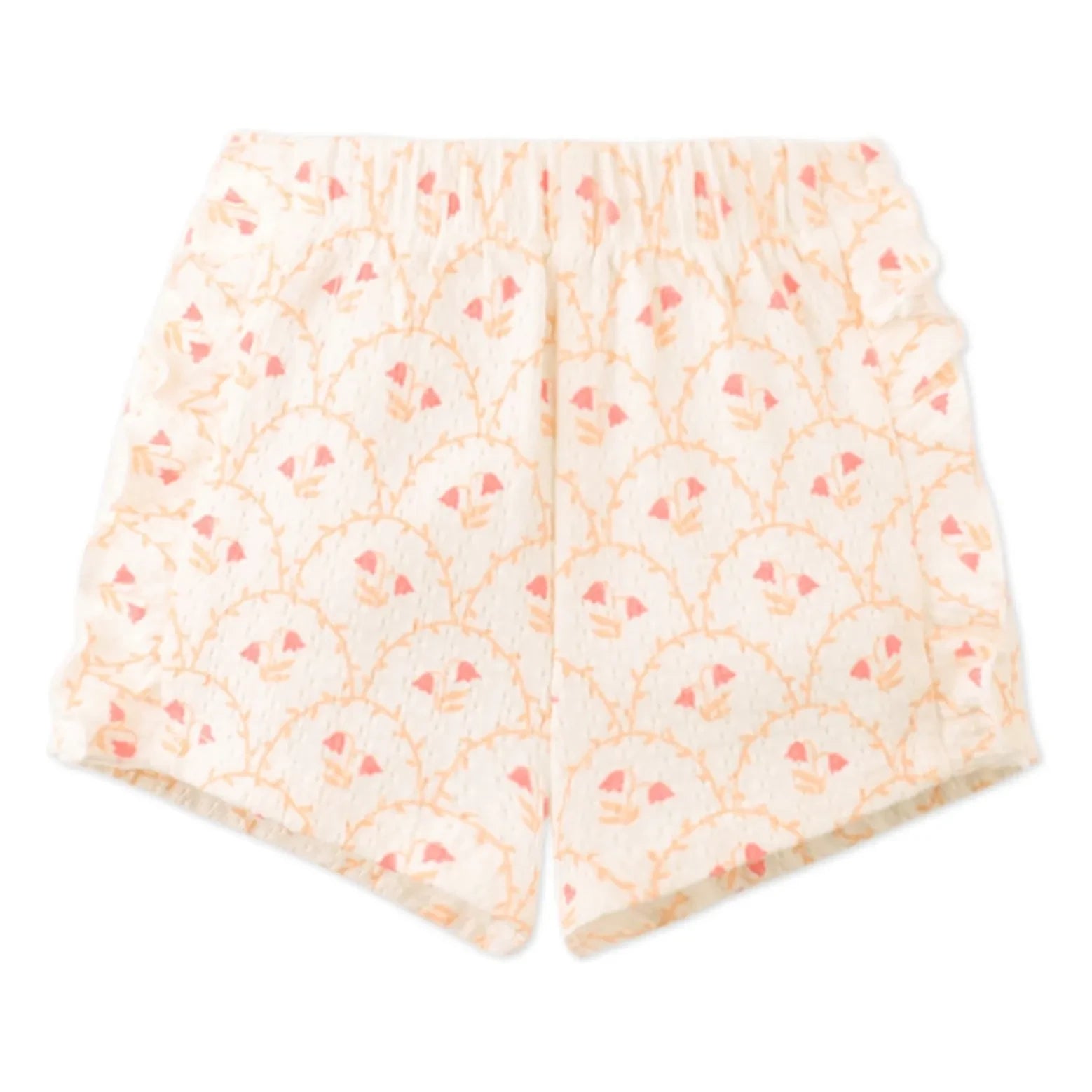 Gingersnaps - Erica ruffle top and shorts set | Ecru