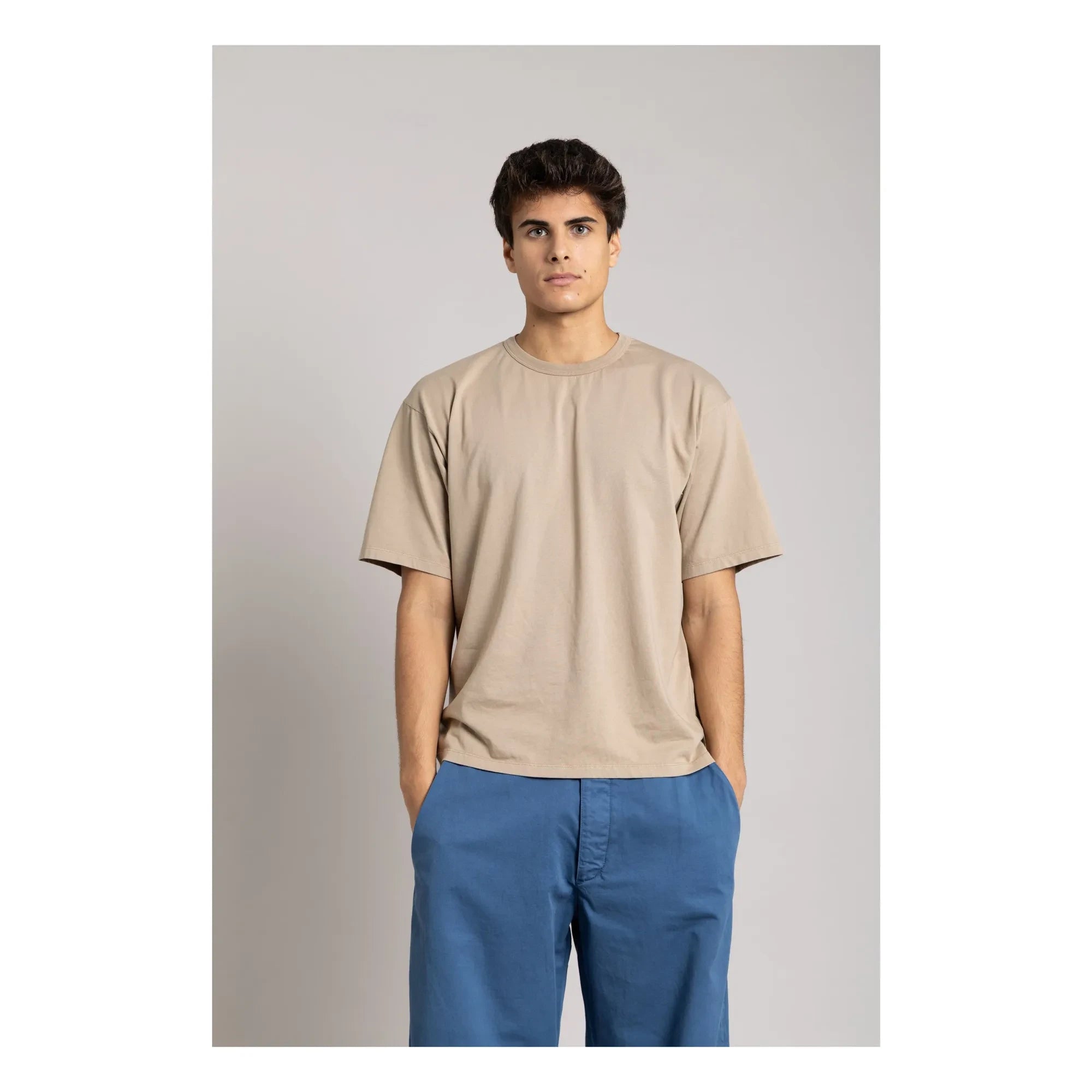 Smallable Man - Solal Organic Cotton T-Shirt | Dark Sand Brown
