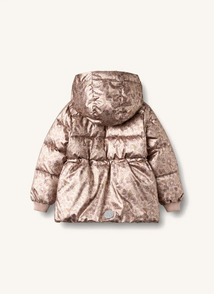 Wheat - Geri Dönüştürülmüş Elyaflardan Üretilmiş Eli Fleurie Dolgulu Mont | Pembe Altın