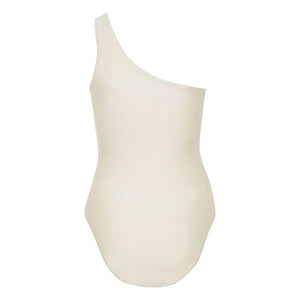 Alma Deia - Ava Asymmetric One-Piece Swimsuit | Ivory