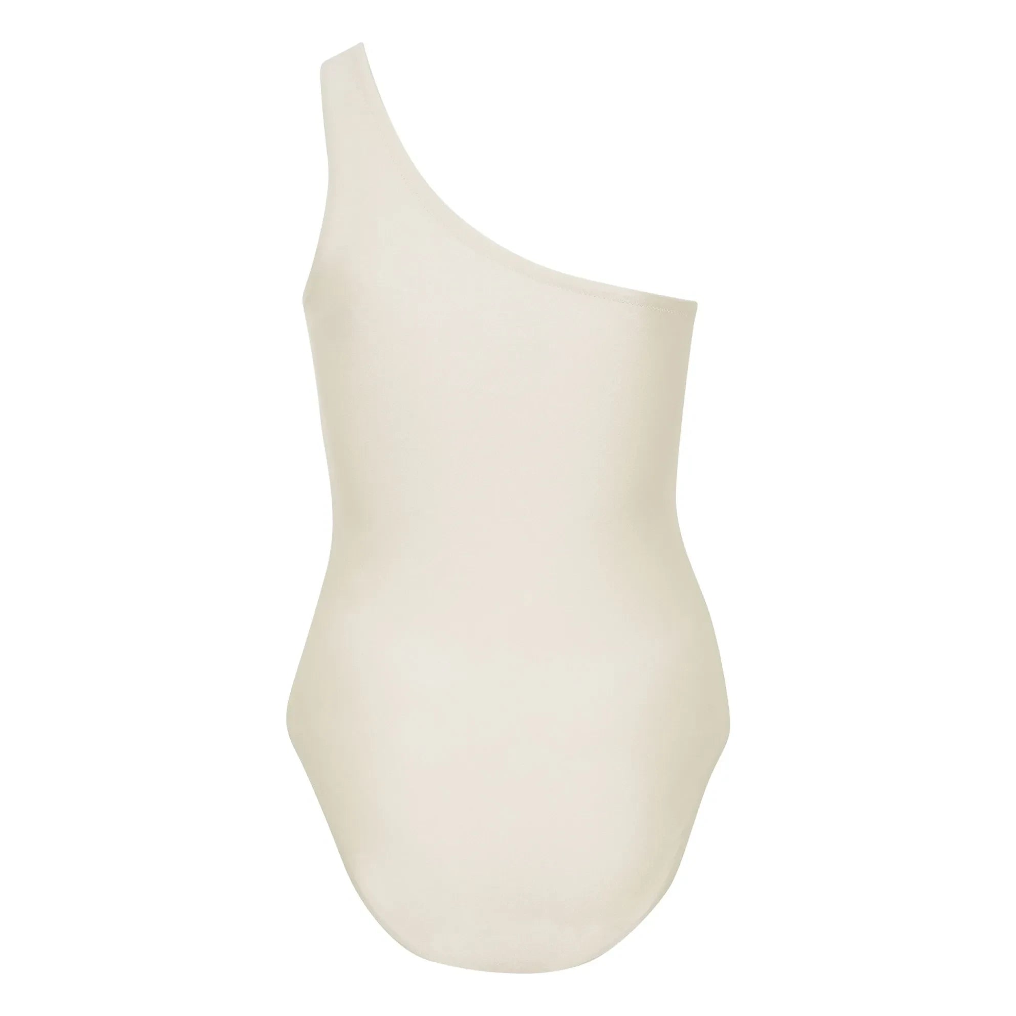 Alma Deia - Ava Asymmetric One-Piece Swimsuit | Ivory
