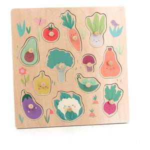 Vilac - Sarah Betz Vegetable Garden Puzzle