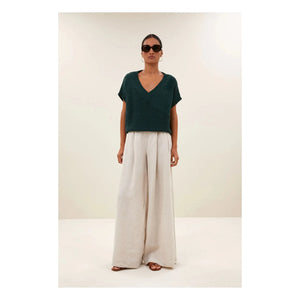 By Bar - Sef Keten Pantolon | Beige