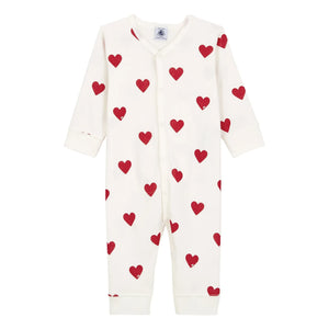 Petit Bateau - Mixo Organic Cotton Pajamas | White