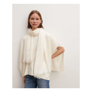 Bompard - Cashmere Voile Shawl | Natural