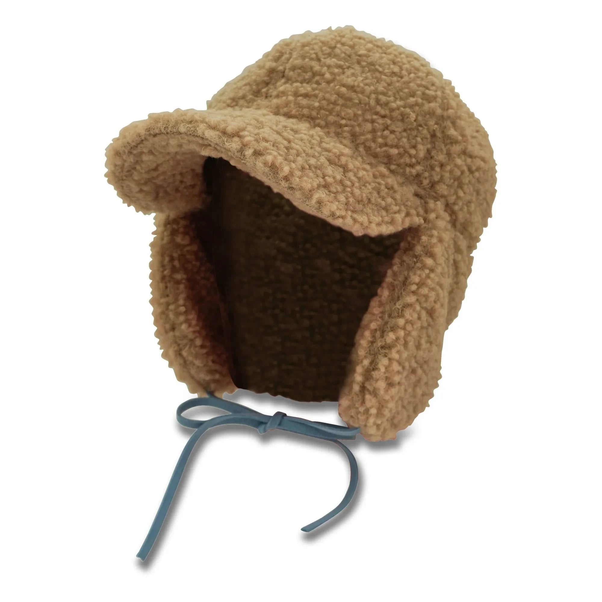 Milk x Soda - Beige Teddy Trapper Hat