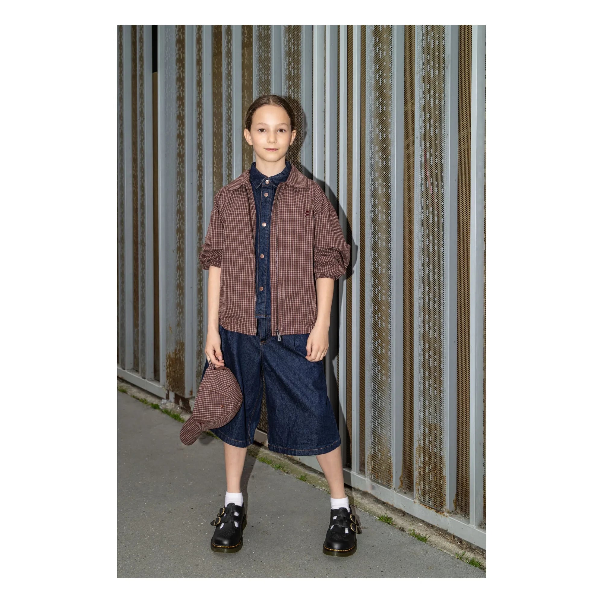 Finger in the nose - Bermuda Shorts Denim Tate | Dark Blue