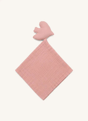 Editions Aimable - Daphne Bird Plush Toy | Old Rose Color Gas Fabric