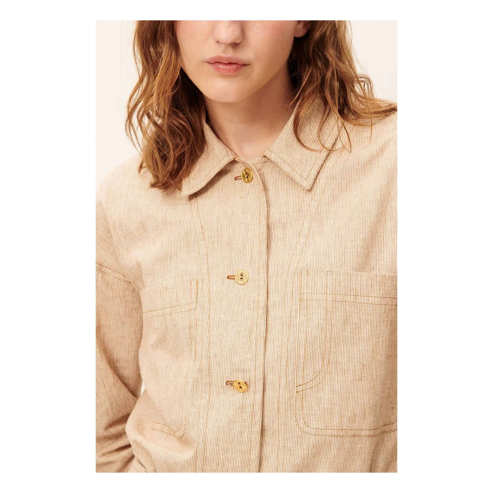 Sessùn - Linen Shirt Notteri | Sand