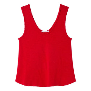 American Vintage - Sonoma Cotton Tank Top | Tomato Red